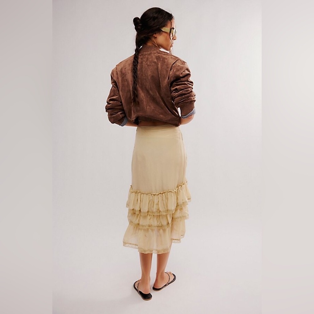 Free people Calliope Ruffle Midi Skirt - Picture 6 of 10